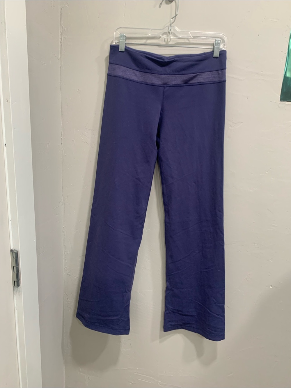 Purple loose fit Yoga Pants